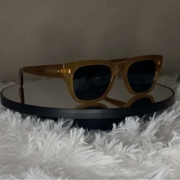 Cutler And Gross Sunglasses/ Model #:0772V2/ Tan Tinted Frames